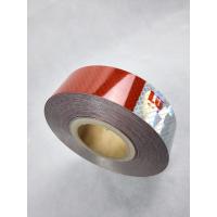 China Super High Reflection Metalized Prismatic Conspicuity Tape For Vehicle factory