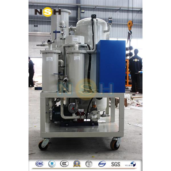 Quality 380V Vacuum Lube Oil Purification System / Waste Lubricant Oil Recycling Plant for sale