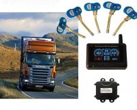China 22 Wheels with 2.8&quot; LCD Display Trailer TPMS Tire Pressure Monitoring System factory