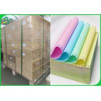 China A3 A4 Size Available NCR Carbonless Paper With Pink Green Blue Color factory
