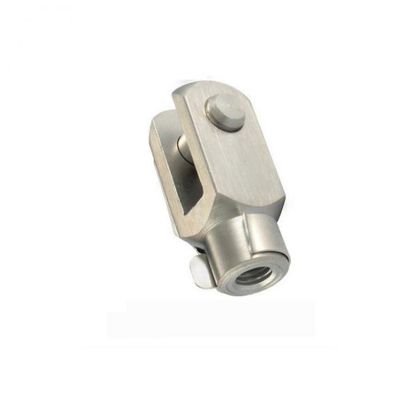 Quality Low Resistance Push Pull Cable End Fittings Steel Clevis Thread 1/4 - 28 RH U for sale