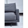 China Modern Living Room Furniture Metal Legs Leather Sofa  AW-1815 factory