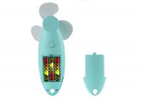 China Strong Wind Personal Handheld Fan Battery Operated Small Lightweight Mini Pocket Size factory