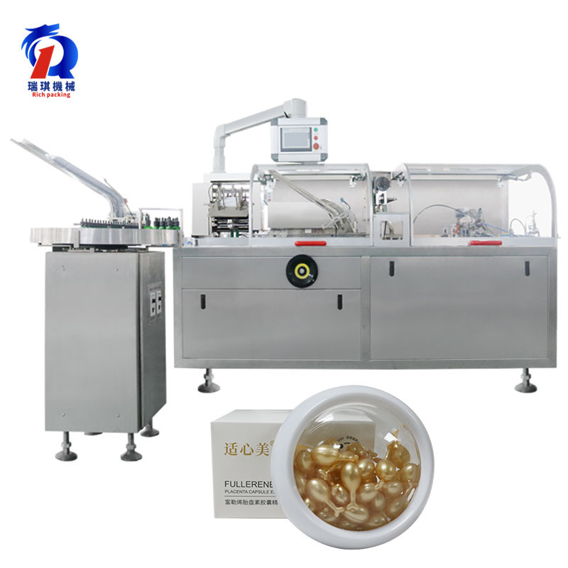 China 120W Automatic Box Packing Machine High Speed 125 Carton/Minute Cartoner factory