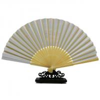 China Personalized Print Engrave Wedding Favor Silk Hand Fan Customized factory