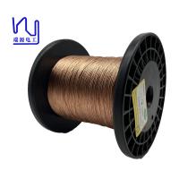 China 99.99998% 6n 4n Occ Wire Litz 0.1mm Copper Conductor For Audio factory