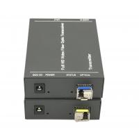 China Audio DVI Video To Fiber Fiber Ethernet Media Converter 1920 X 1080P 60Hz External Stereo factory