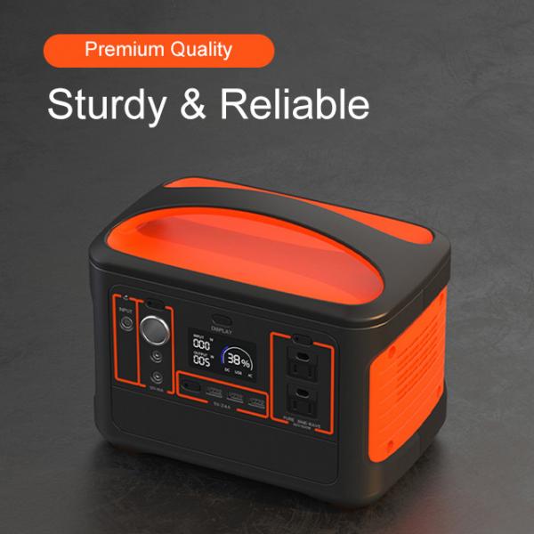Quality Lifepo4 Lithium Solar Panel Charging Outdoor Emergency Supply 600W Portable for sale