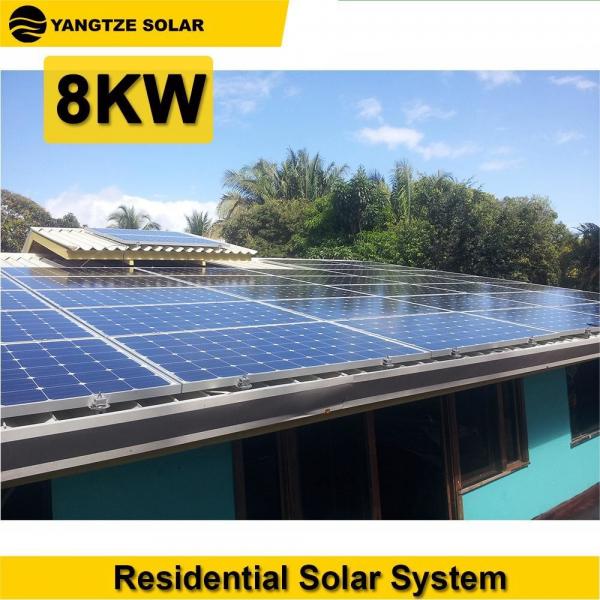 Quality Self Sustained 8kw Grid Tie Solar System Kit PV Inverter for sale