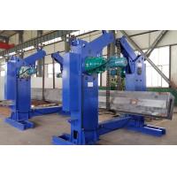 Quality ±360° Tilting I Beam Rotator Pipe Support Rollers 1.5*4KW Motors 5T Capacity for sale