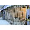 China Wireless Remote Control Steel Security Shutters , Practical Commercial Roller Shutters factory