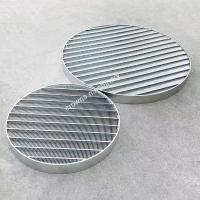 China 100 200 500  Micron Stainless Steel Wedge Wire Screen Filter Mesh Panels factory