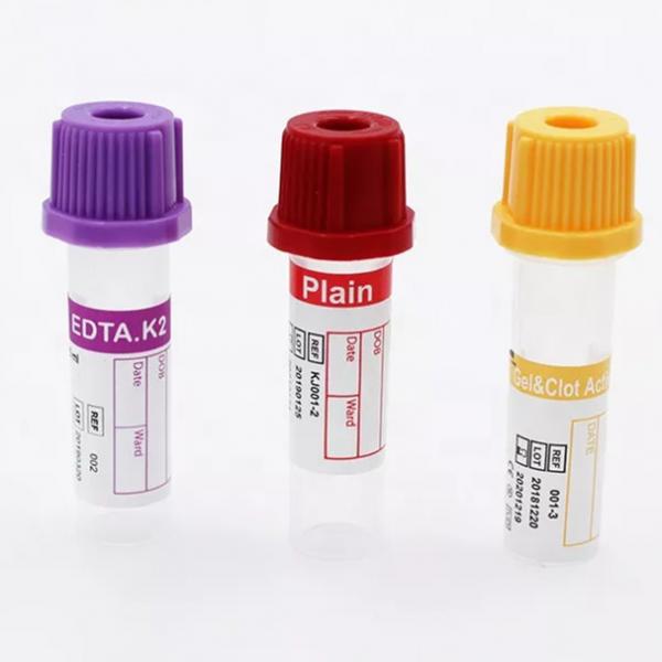 Quality Small Volume Blood Collection Tubes 0.25ml-1ml for sale