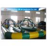 China Sport Games Inflatable Go Kart Track / Horse Track Inflatable Racing Track factory