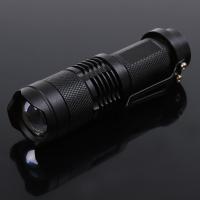 China Mini Cree Led Torch Flashlight With Rechargeable Battery For Cycling, Climbing factory