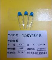 China Y5T 15KV101K 15KV Carbon Film Resistor 100pf Ceramic Capacitor High Voltage factory