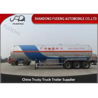 China 59.7 Cubic Meters 3 Axle Q345B 25T Lpg Gas Tanker Truck factory