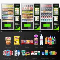 China Healthy Food Automatic Combination Snack And Drink Vending Machine With Touch Screen factory