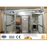 China SS304 Juice And Jam Double Heads Aseptic Filling Line factory