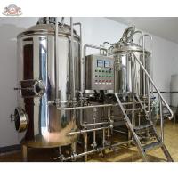 China 300L craft beer production line with fermenters with pressure vessel certificate factory