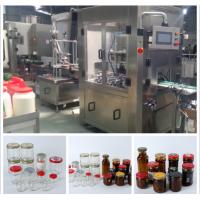 China Stainless Steel Bottling Line Equipment / Water Can Filling Machine for sale