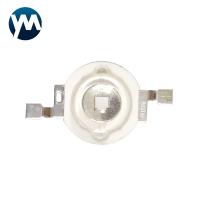 Quality UV LED SMD 3W Imitation Lumen Lamp Beads Silicone Lens High Power UV LED for sale