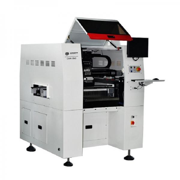 Quality 6 Mounting Heads Vertical SMT Mounter Machine For PCB Board Assembly Line for sale