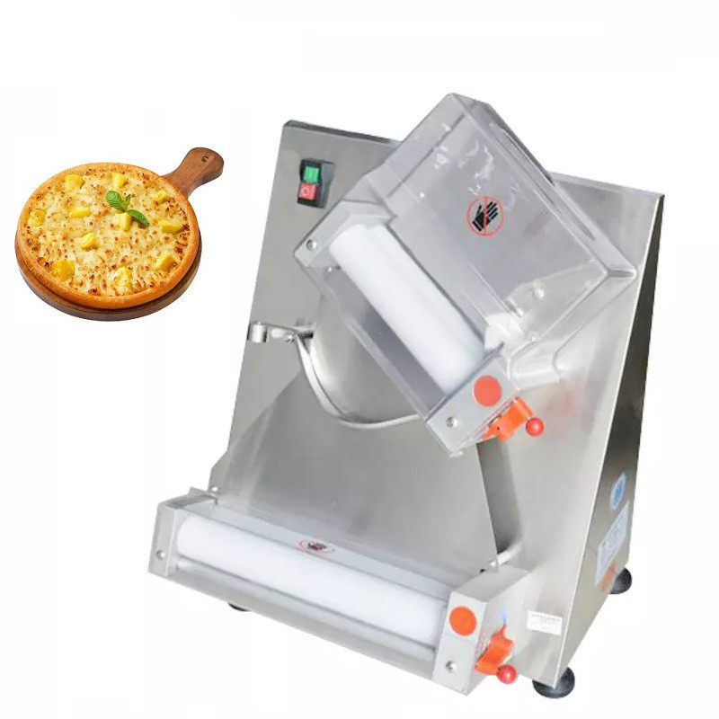 China High Performance Pizza Dough Presser 0.45KW Pizza Dough Roller Machine Home Use factory