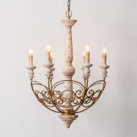 China Loft chandelier antique lighting suspension lustre wooden art deco Wooden Chandelier(WH-CI-117) factory