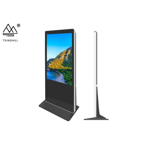 Quality Freestanding Kiosk 32 Inch Vertical Signage Display 3840x2160px for sale