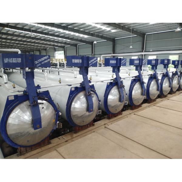 Quality Saturated Steam AAC Chemical Autoclave / AAC Block Machine , High Temperature and High pressure for sale