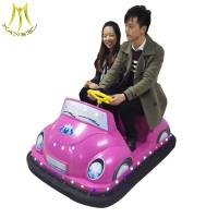 China Hansel amusement park rides go karts for kid bumper car with two seats for sale