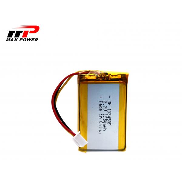 Quality Underwater HD Camera Li Polymer Battery MP103450P 1950mah 3.7V With UL CE Approval for sale