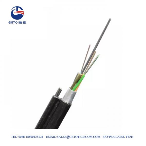 Quality GYTC8A 4 Core Optical Fiber Cable Outdoor Fiber Optic Cable for sale