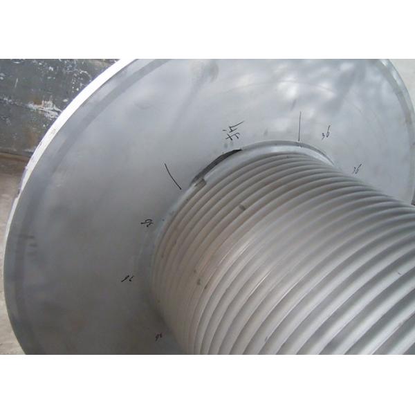 Quality Grey Offshore Winch , Wire Rope Drum Carbon Steel / Aluminium Alloy / Stainless Steel Materials for sale