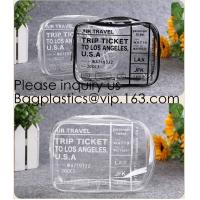 China Girls clear PVC hot Cosmetic Bag Travel Cosmetic Makeup Pouch with Zipper and Washable,glitter pvc cosmetic pouch factory