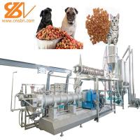 China Large Scale 1 - 3 T/H Pet Food Machine Dog Cat Food Fish Feed Processing Machine factory