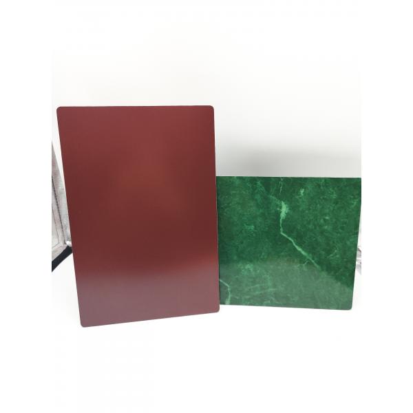 Quality Wood Grain Indoor Aluminum Composite Panel , ACP Partition Board For Billboards for sale