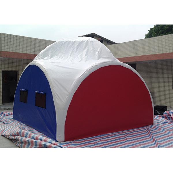 Quality Red / Blue Durable Iinflatable Family Tent / Inflatable Outdoor Tent For for sale