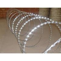 China Bto 22 Cbt 60 Galvanized Flat Wrap Razor Wire For Walls And Existing Fences factory
