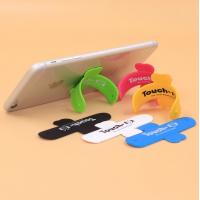 China Cheap Touch U-Shape Cell Phone Stand Holder / 3M Sticker Silicone Mobile Phone Stand,Accept Logo Print factory