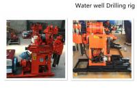 China Hydraulic Water Well Drilling Rig 180m Depth Drilling For Geotechnical Investigation factory