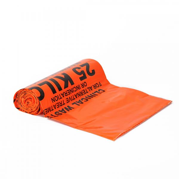 Quality Custom Hospital HDPE Biohazard Waste Disposal Bags For Medical Use for sale