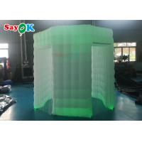 China Octagonal Inflatable Photo Booth Tents Oxford Cloth Material White factory