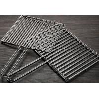 China Folding Rust Proof Bbq Grilling Basket Stainless Steel Bbq Net Mesh For Fish factory