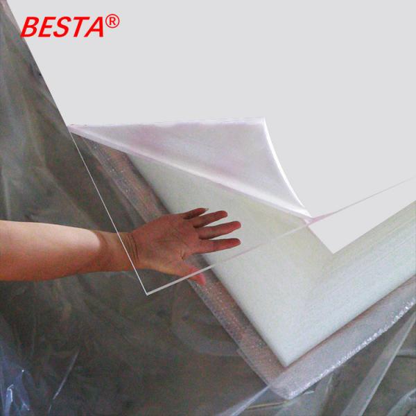 Quality 3mm 1mm 2mm Transparent Acrylic Sheets For Home Office ITS SGS Certified for sale