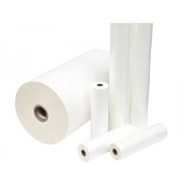 Quality 2500m Length 16 Mic PET Pre-Coating Thermal  Lamination Film For Hot Stamping Logo for sale