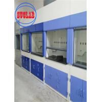 China Full Vertical Sash Opening Laboratory Fume Cupboard With Scrubber Tank factory