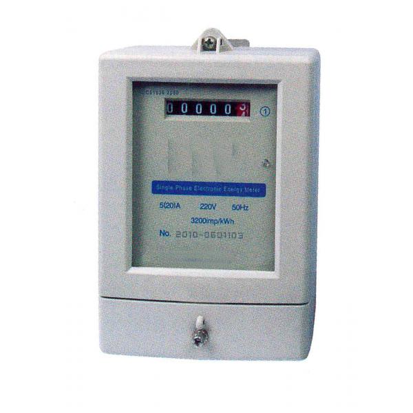 Quality DDS155 Single Phase Watt Hour Meter Anti Tamper Digital Static Electric Meter for sale