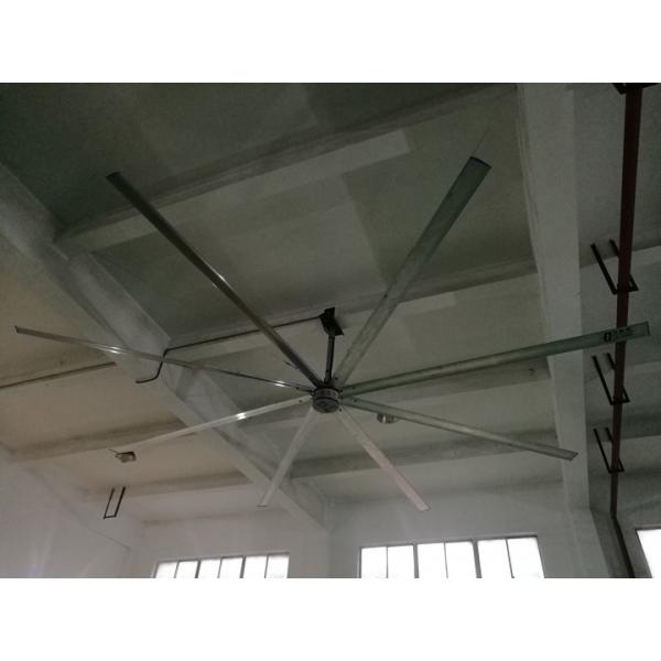 Quality Powerful 6 Blades Industrial Ceiling Fan 9.53m3/Min Air Volume/W 1500w Input Power for sale